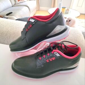 Jordan Women  Size 5.5 (WIDE) ADG 5 Golf Shoes ‘Black Fire Red’ FQ7874-001 NEW